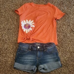 YMI Jean Shorts & Top